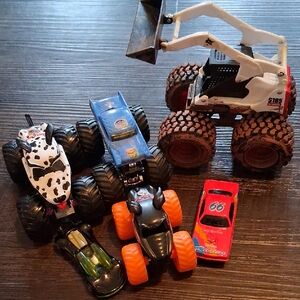 Monster Truck And Car Set